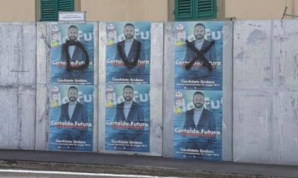 Amministrative Certaldo: la scritta "dux" sui manifesti elettorali di Giacomo Cucini