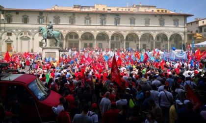 Sciopero metalmeccanici: 15mila lavoratori in corteo a Firenze