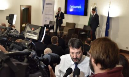 Salvini in Brianza ospite di Cancro primo aiuto e Netweek FOTO