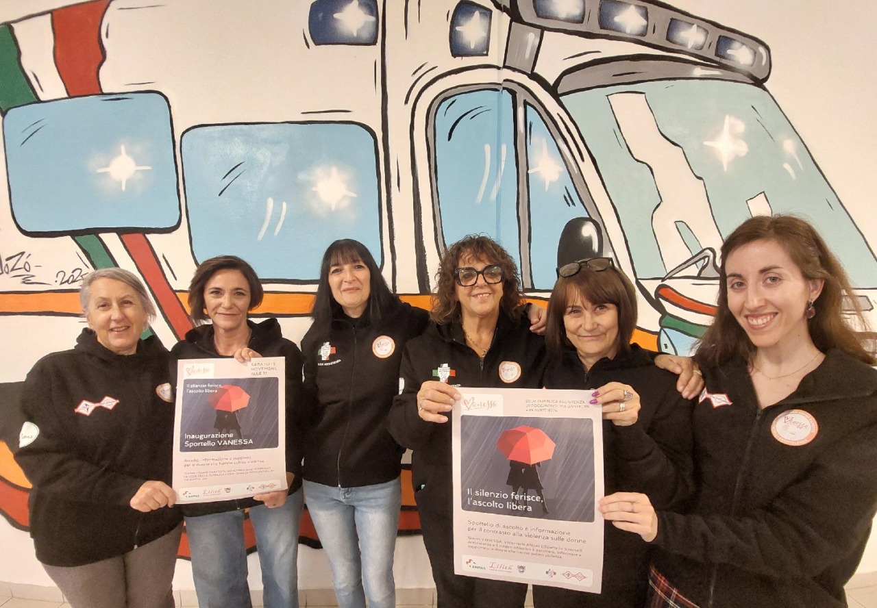 Inaugurato il nuovo sportello Anpas per donne vittime di violenza