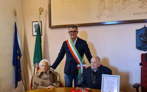 Pompeo e Teresa, i centenari celebrati a Radicondoli