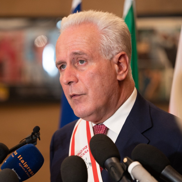 Giani e Monni verificano i lavori del lotto Volano e del Masterplan dell’Aou Senese a Siena