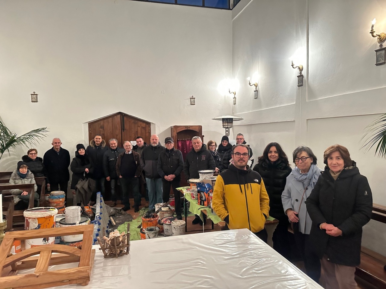 Un murale di Daniel Muñoz abbellisce la Chiesa di Ponte a Rigo