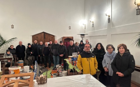 Un murale di Daniel Muñoz abbellisce la Chiesa di Ponte a Rigo