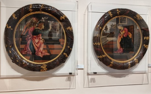 Due tondi di Filippino Lippi tornano nella Pinacoteca di San Gimignano